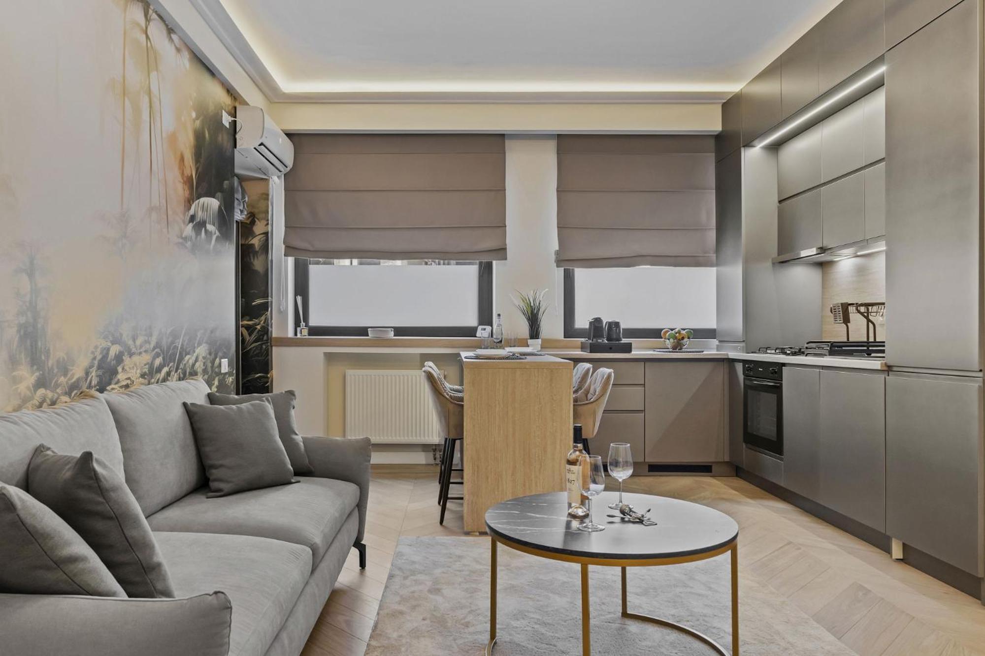 Central Two Rooms Apartment The Paradise Of Lights บูคาเรสต์ ภายนอก รูปภาพ